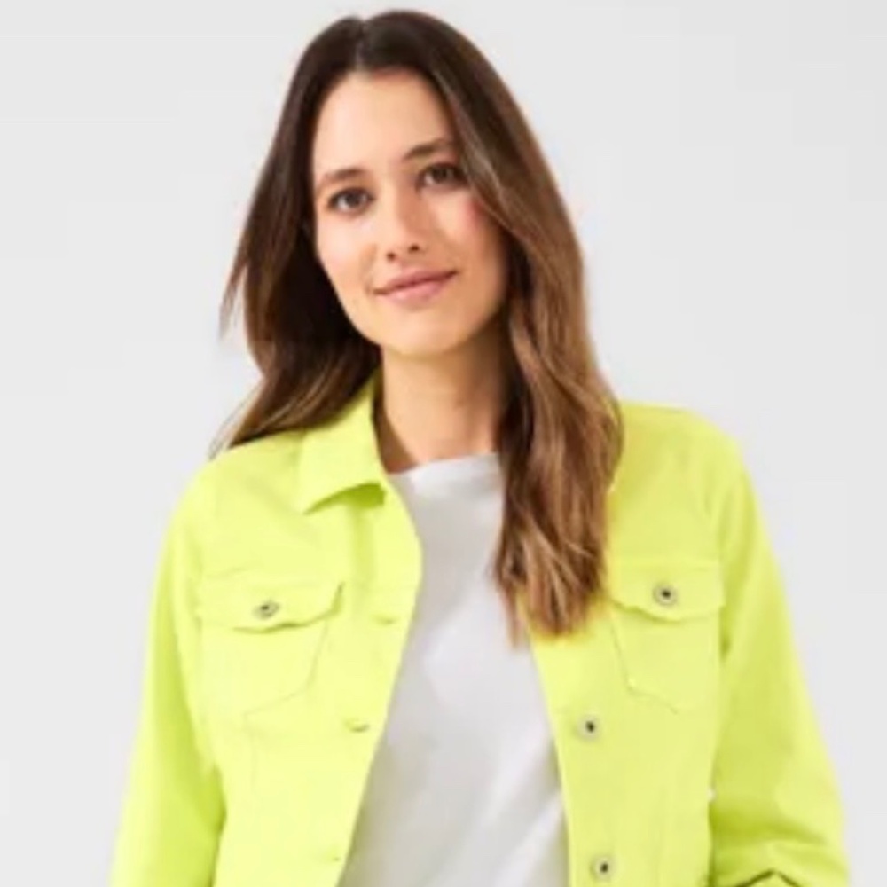 DSquared2 Neon Denim Jacket NWT